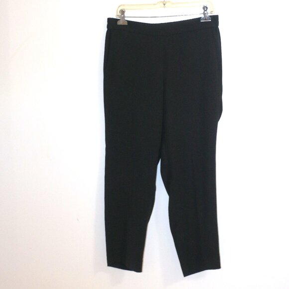 J. Crew Black “Jamie Pant” Pull-On Pants - Size 10 - Picture 1 of 5